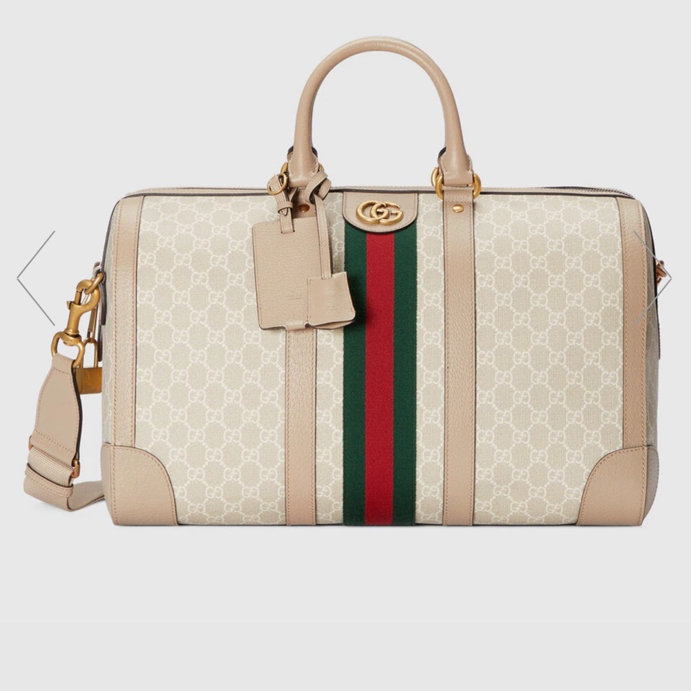 Like new Gucci duffel bag